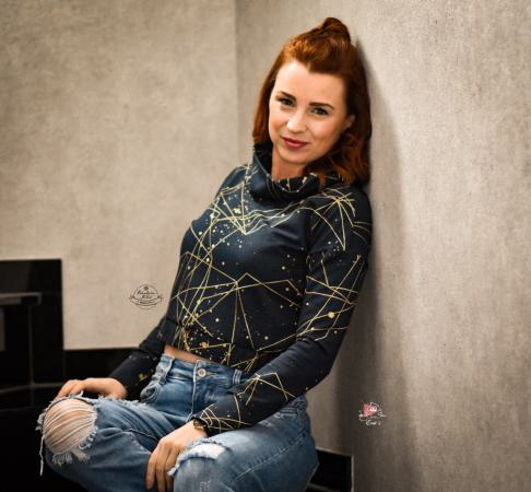 Fräulein von Julie - Sweatshirt Strech - abstrakt