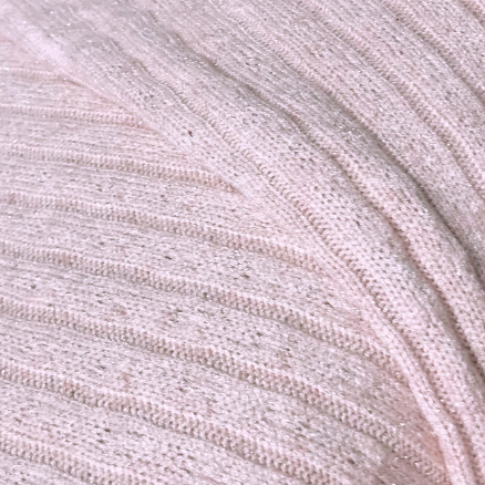 Strickstoff mit Glitzer in rosa