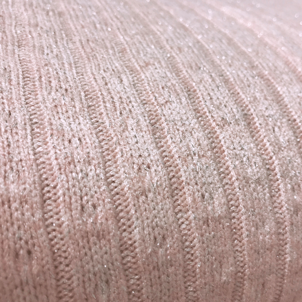Strickstoff mit Glitzer in rosa