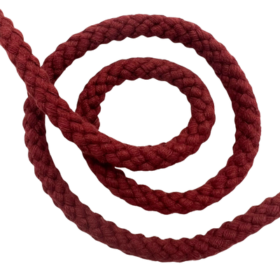 Bademantelkordel 8mm dunkelrot