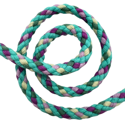 Flechtkordel 8mm Multicolor Mint