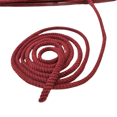 Parkakordel gedreht 4mm dunkelrot