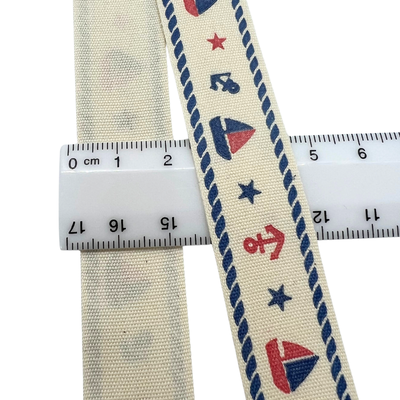 Webband Maritim 20mm Muster Maritim