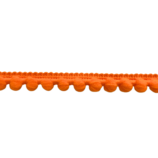 Pomponborte 12mm orange