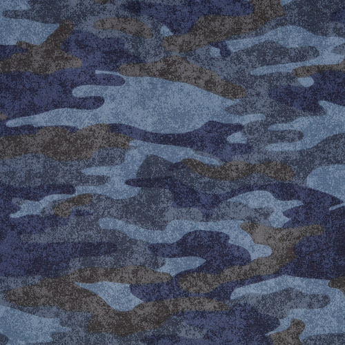 Sweatshirt blau- Tarnmuster