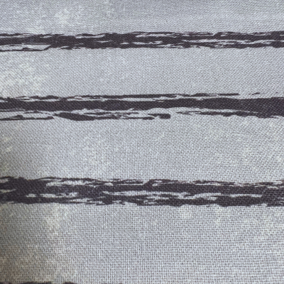 Dekostoff jeansblau mit Streifen