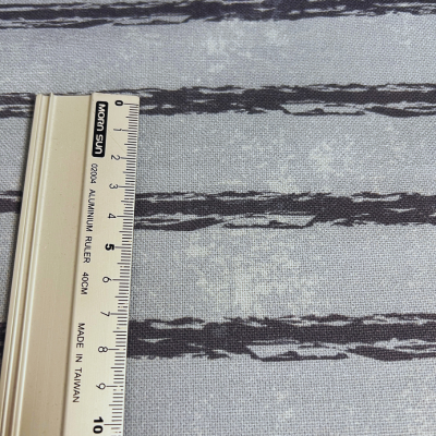 Dekostoff jeansblau mit Streifen