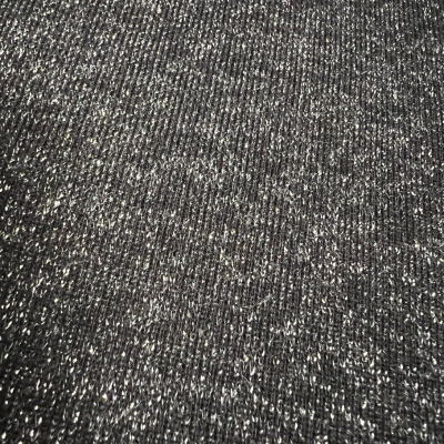 Sweat schwarz mit Glitzerfäden