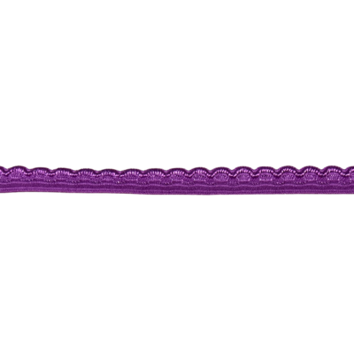 Elastic-Abschlusslitze 10mm lila