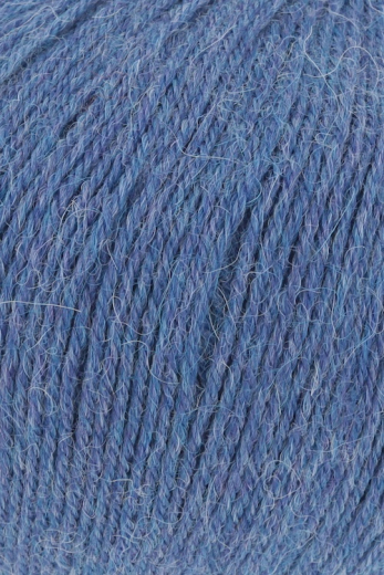 Alpaca Soxx 4 Ply blau melange (Fb.020)