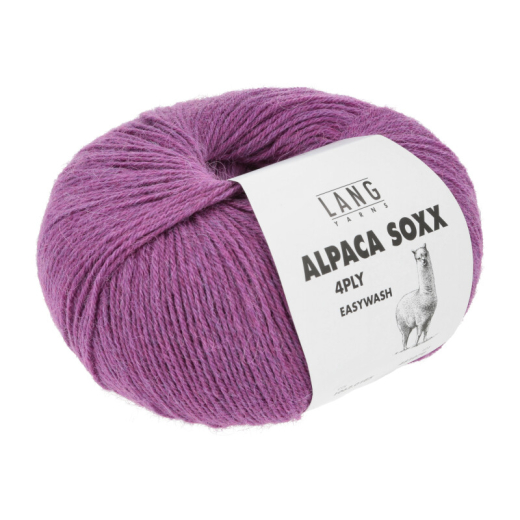 Alpaca Soxx 4 Ply pink melange (Fb.165)