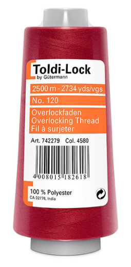 Gütermann Toldilock 2500m - rot