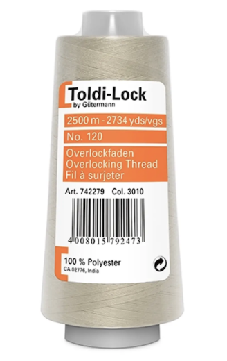 Gütermann Toldilock 2500m - sand
