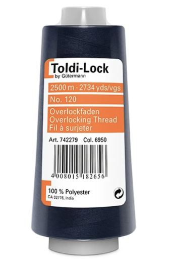Gütermann Toldilock 2500m - dunkelblau