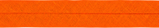 Baumwoll-Schrägband gefalzt 40/20 (Fb. 693 orange)