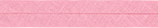 Baumwoll-Schrägband gefalzt 40/20 (Fb. 749 rosa)