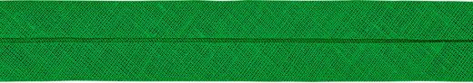 Baumwoll-Schrägband gefalzt 40/20 (Fb. 450 grün)