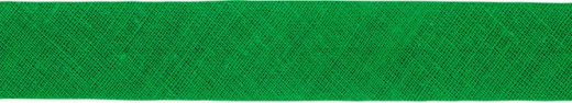 Baumwoll-Schrägband gefalzt 40/20 (Fb. 450 grün)