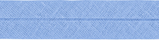 Baumwoll-Schrägband gefalzt 60/30 (Fb. 258 blassblau)
