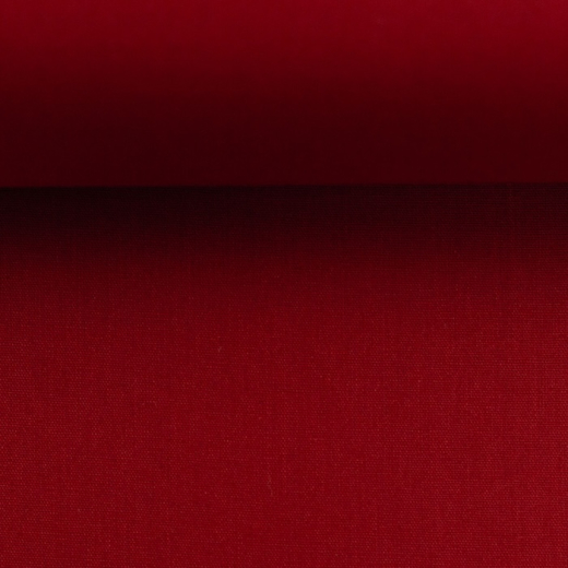 Heide Baumwolle Uni Burgundy