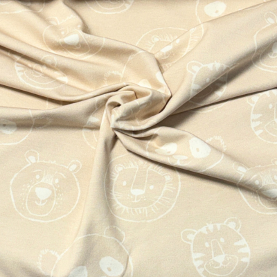 Baumwolljersey - baby face - beige