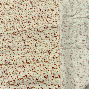 Jonna Viskose - kleine Formen beige/terracotta