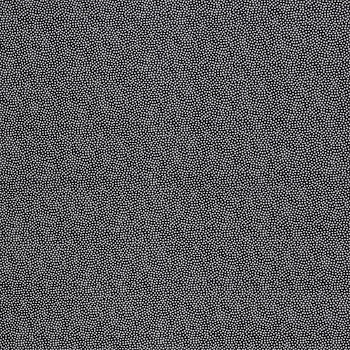 Dotty Baumwolle weiße Punkte 2mm auf schwarzem Untergrund