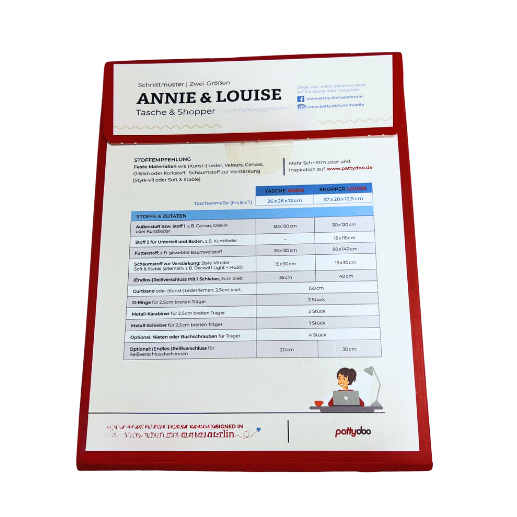 Pattydoo - Papierschnittmuster - Annie & Louise - Tasche & Shopper