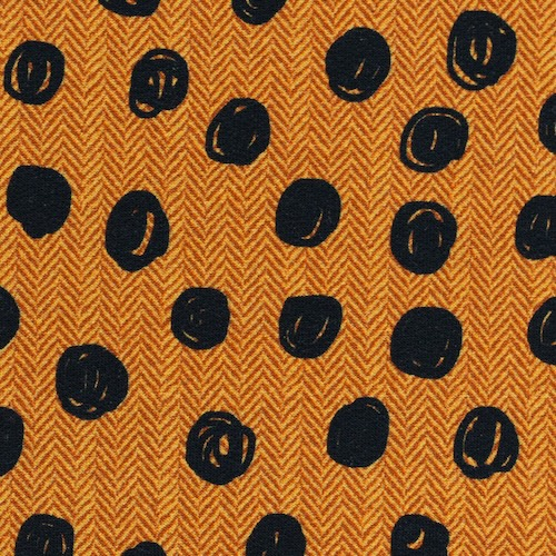 Sweat Bears Sommersweat - Senf/Schwarze Punkte