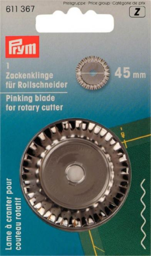 Zackenklinge für Rollschneider 45mm