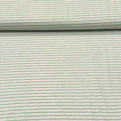 KATIA Fabrics • Slub Jersey Stripes Grün