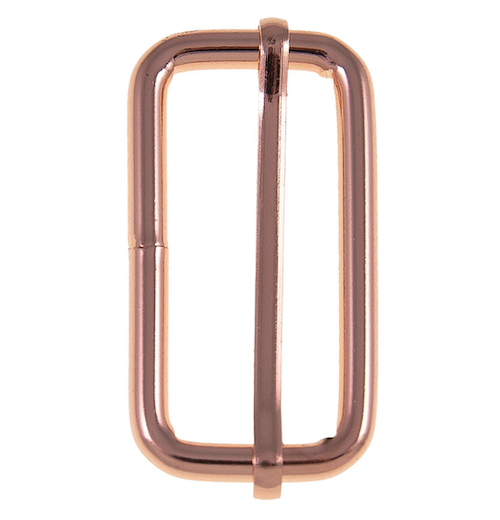 Leiterschnalle 40mm rosegold