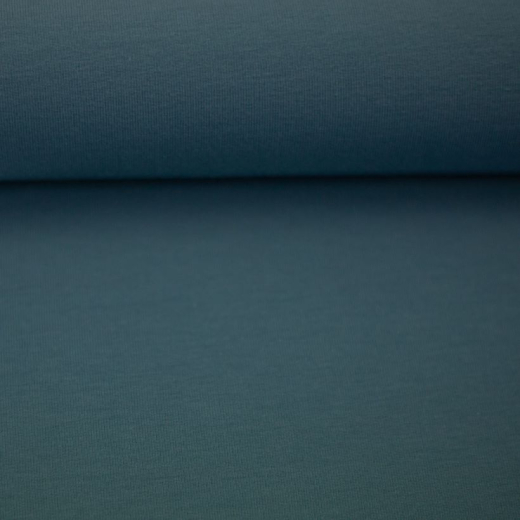 Maike - French Terry *neu* - Uni rauchblau (Fb. 259)