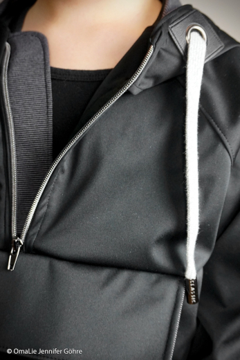 Sommersoftshell Kasper - uni - schwarz - Swafing