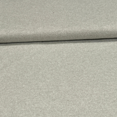 Recycled Brushed Jersey Strickstoff grau