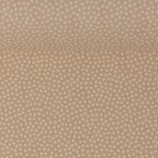 Dotty Baumwolle 2 mm Punkte Ton in Ton Beige