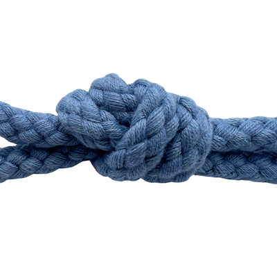 Bademantelkordel 8mm jeansblau