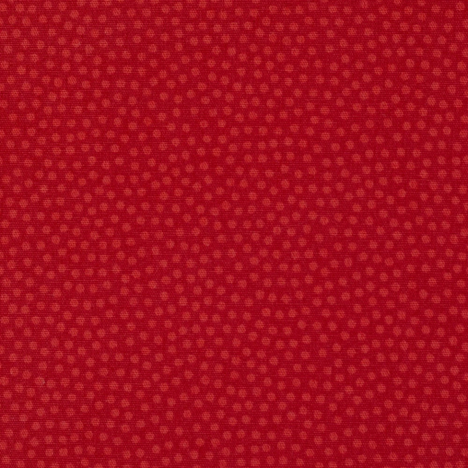 Dotty Baumwolle 2 mm Punkte Ton in Ton Rot