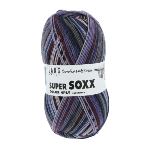 SUPER SOXX 4-FACH/4-PLY - violett (Fb. 0401)