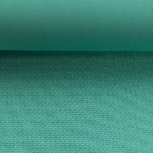 Heide Baumwolle Uni smaragd