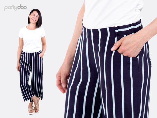 Pattydoo - Papierschnittmuster - Florence - Damen Sommerhose