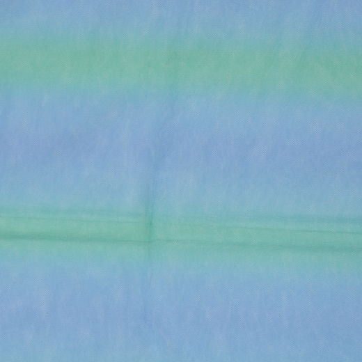 Tüll Ombre - Farbverlauf blau/türkis/grün