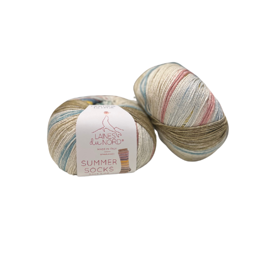 Laines du Nord - Summer Sock (Fb.15/gelb/grün)