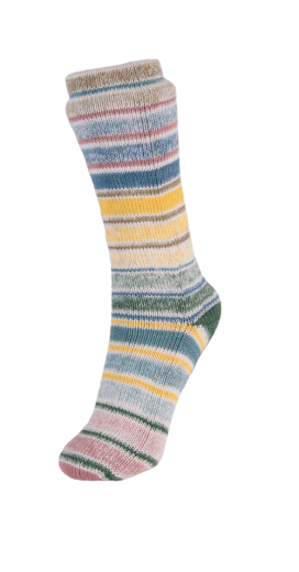 Laines du Nord - Summer Sock (Fb.15/gelb/grün)