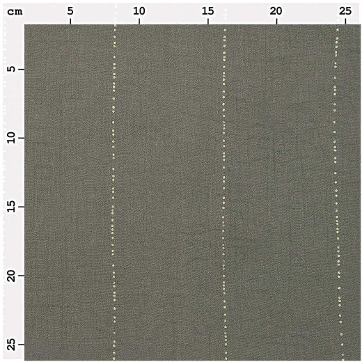 Krinkelmusselin Sakura Sakura oliv, hot foil