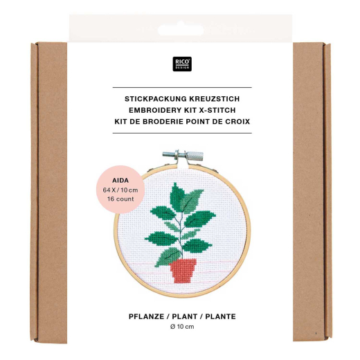 Stickpackung Mini Kit Pflanze
