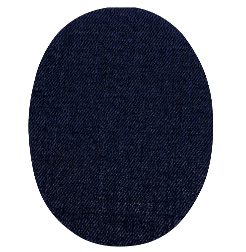 VENO Jeans Aufbügelflecken klein 11cm x 8,5cm - dunkelblau