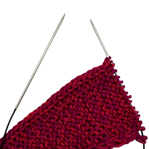 Wooladdicts Rundstricknadeln Messing 40 cm/ 2,0mm