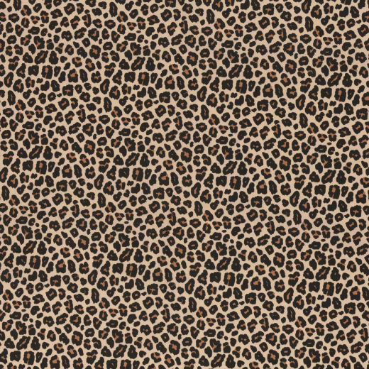 Baumwolle - leo beige - animal - Swafing