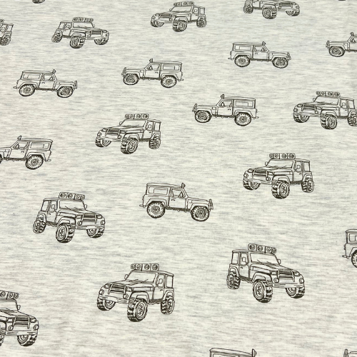 Jersey Melange - Autos - ecru